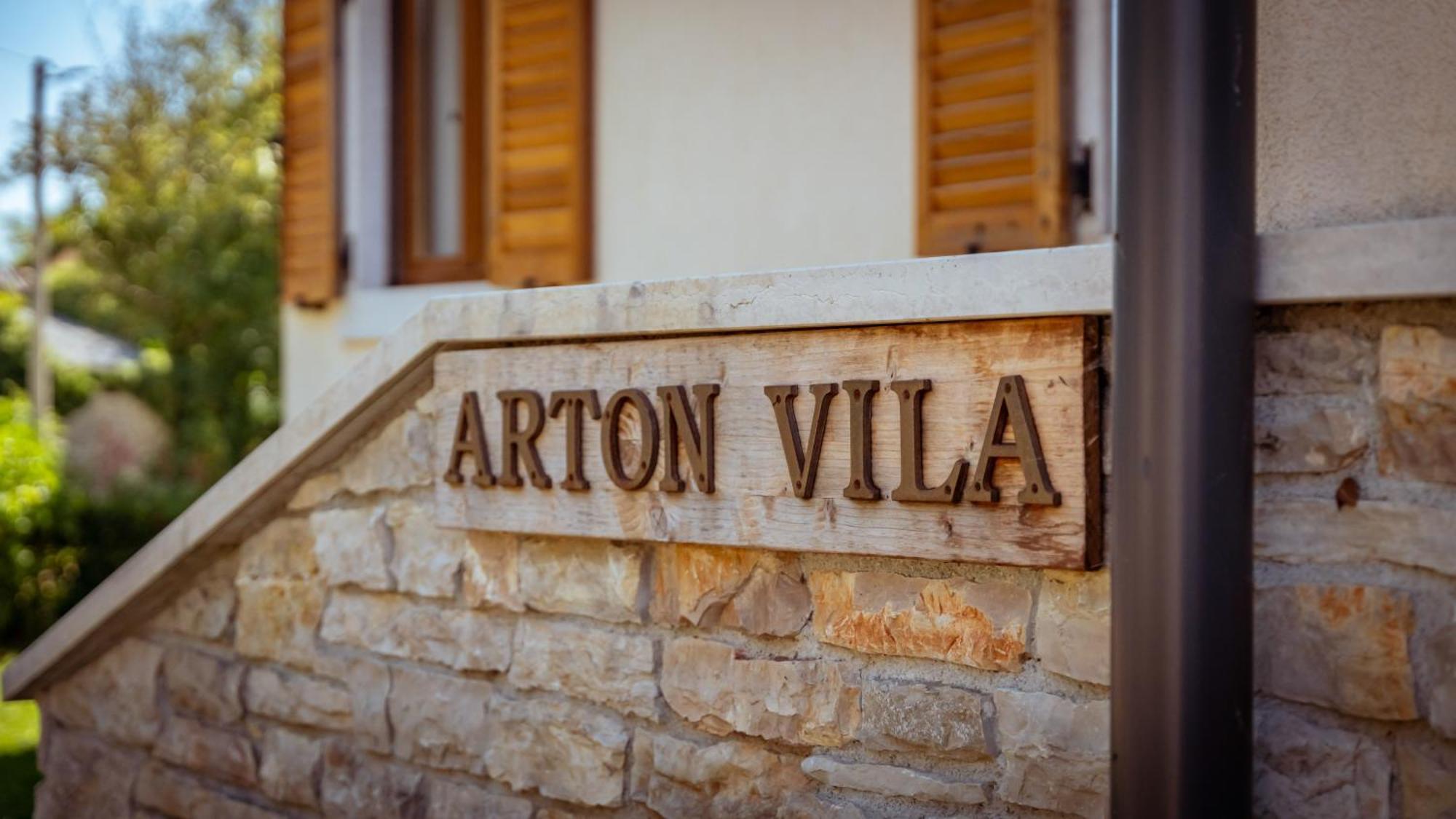Villa Arton Heated Swimming-Pool Žminj Esterno foto